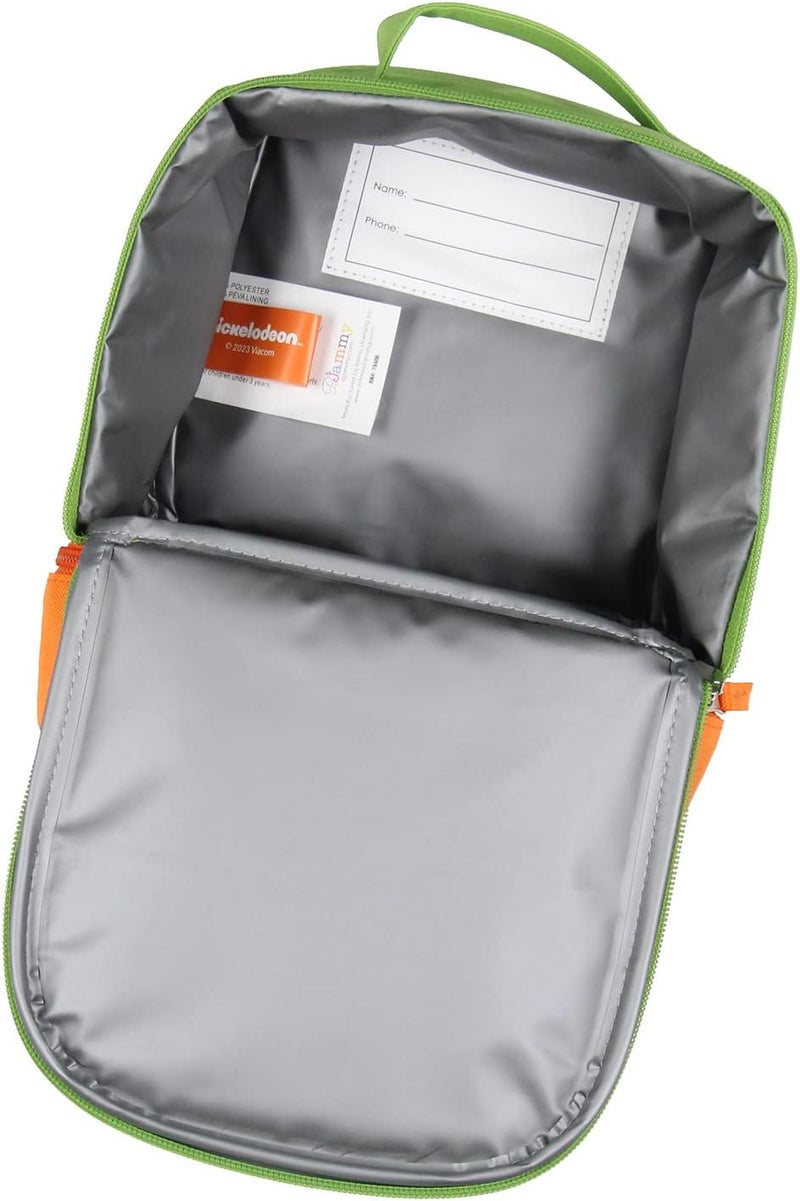 INTIMO Teenage Mutant Ninja Turtles TMNT All Turtles Dual Compartment Lunch Box (Michelangelo) - Image 4